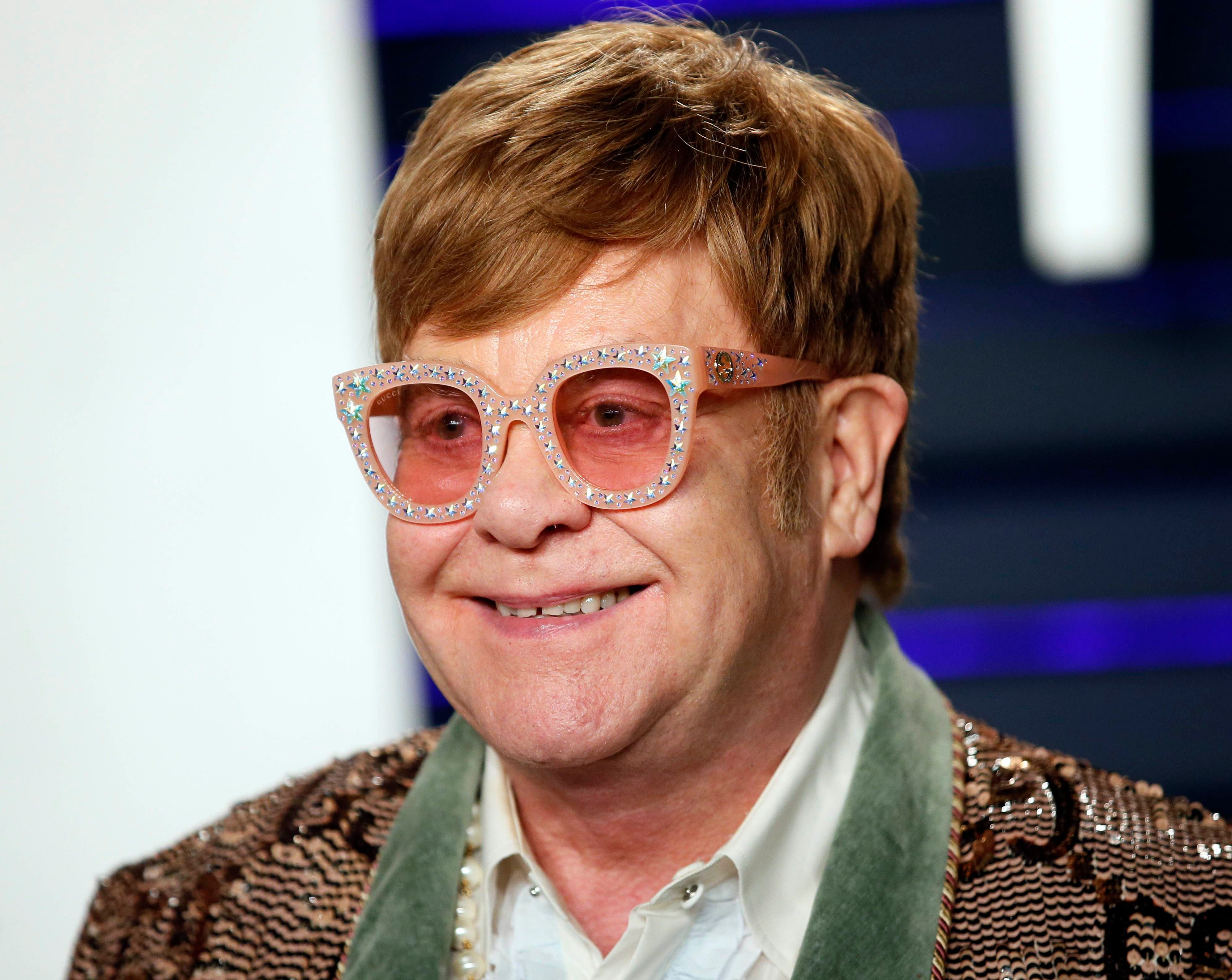 Elton John. (Credit: Reuters)