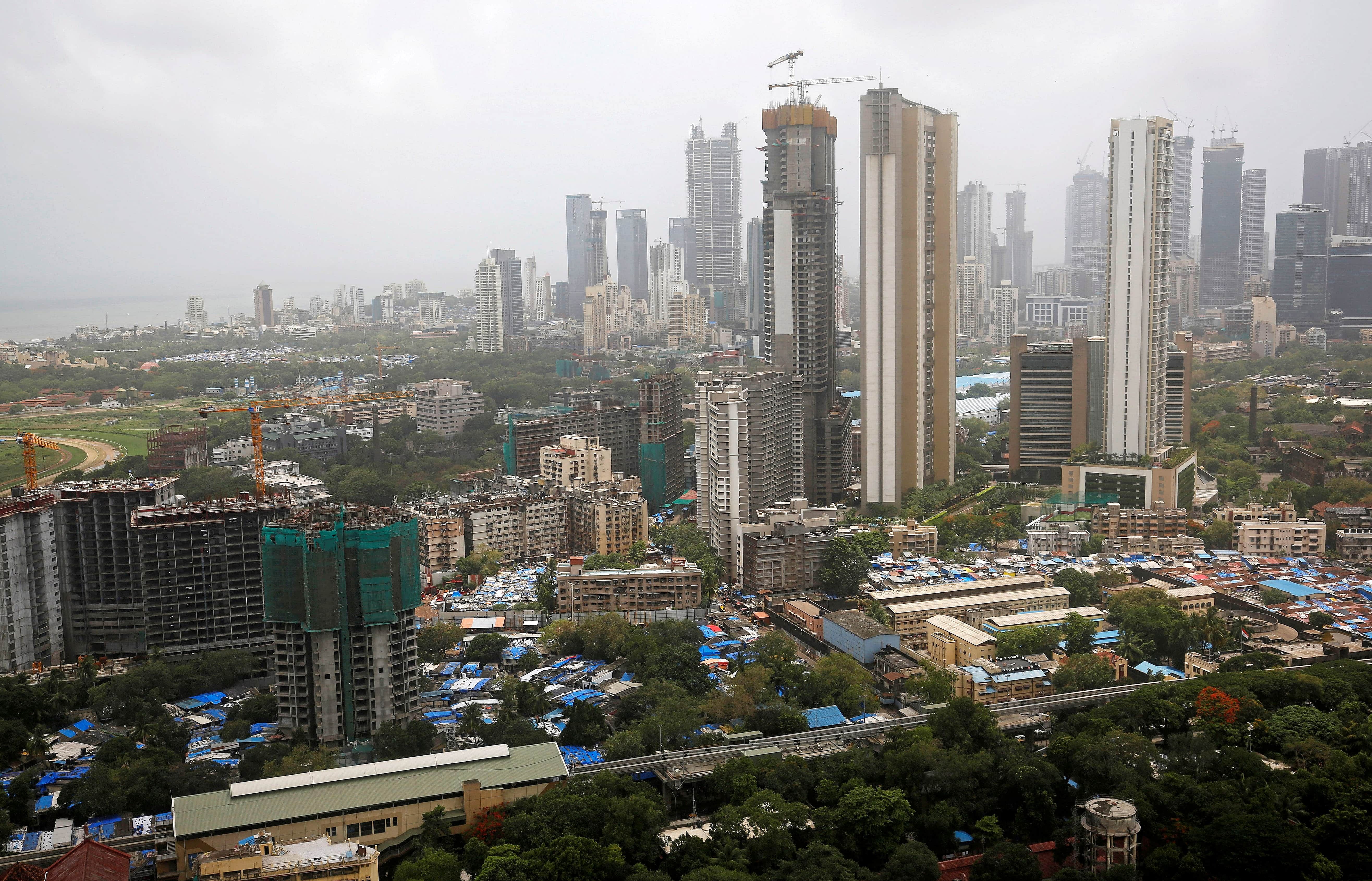 Mumbai's skyline. (Credit: Reuters Photo)