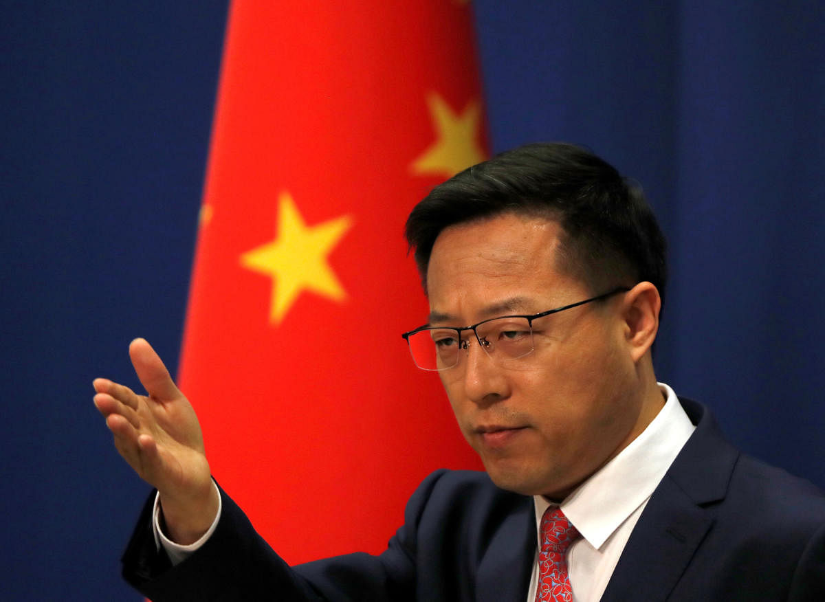 Chinese Foreign Ministry spokesman Zhao Lijian (Reuters Photo)