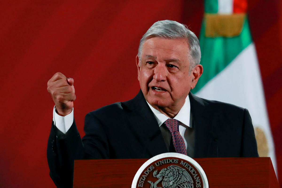 Andres Manuel Lopez Obrador. Reuters/File