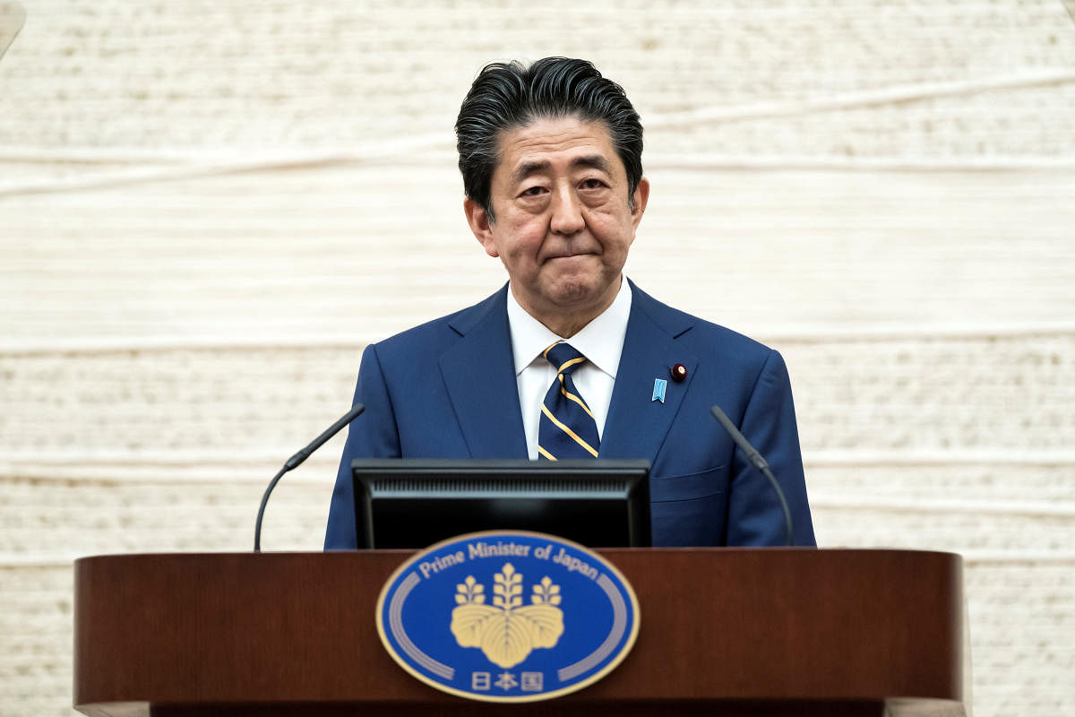 Japan's Prime Minister Shinzo Abe (Reuters Photo)