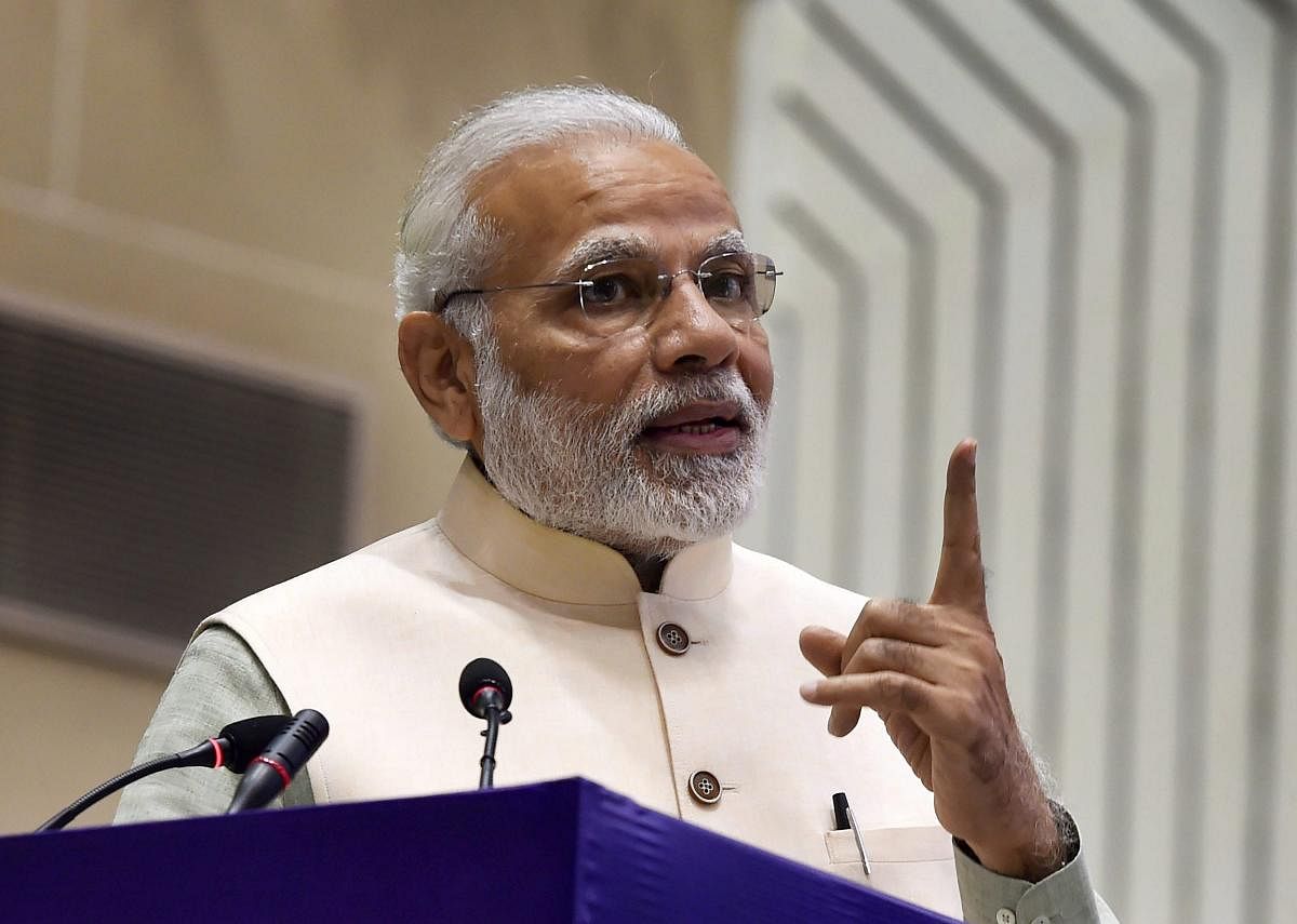 Modi said that participatory democracy is a must for the development of the nation.