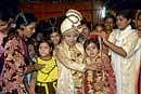 A mock child marriage ceremony in a coastal Odisha village
