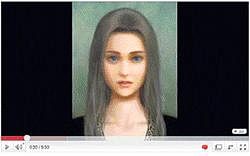 creepy: A screengrab of The Scariest Picture on the Internet (REAL), a YouTube video. NYT