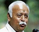 RSS Chief Mohan Bhagwat . File photo