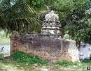 Attention Please: A heritage structure in Srirangapatna taluk of Mandya district.