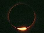 DARKNESS AT DAYTIME: A file photo of the total solar eclipse observed in China in 2008. (AP Photo/Xinhua, Ding Haitao)