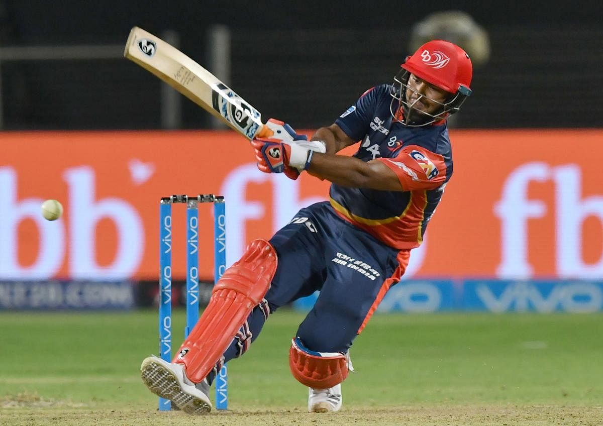 Delhi Daredevils will hope Rishabh Pant continues his good form when they meet Rajasthan Royals on Wednesday. AFP