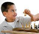 FUN WITH LEARNING Chess is the kind of game that teaches a child patience and willpower.