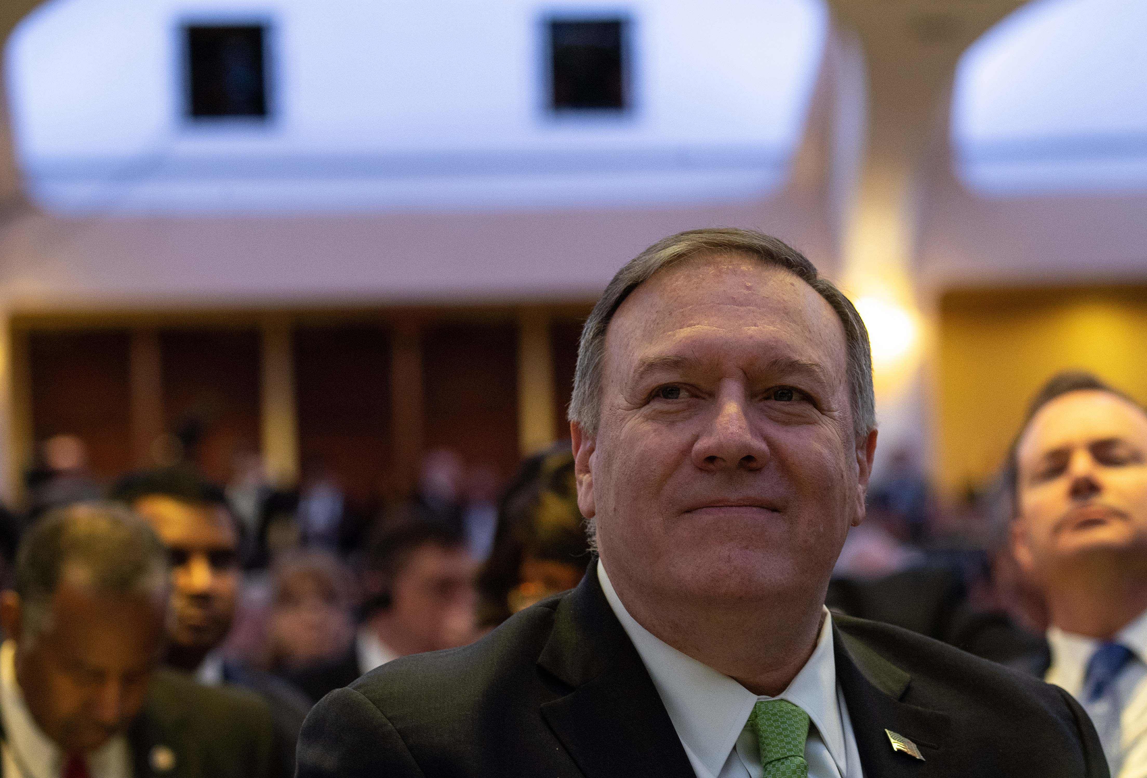 US Secretary of State Mike Pompeo. (AFP Photo)