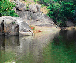 SCENIC The lake adds to Chandravallis charm. Photo by Amrith Jogi