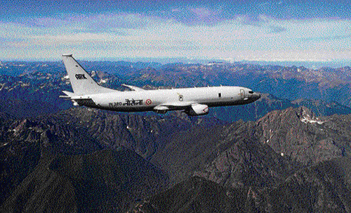 The US-made P8I Poseidon has endurance of 10 hours.