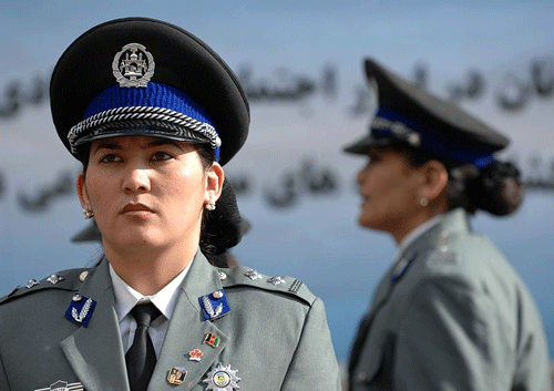 Female officers of the Afghan National Police: Wiki