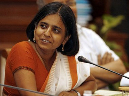 Environmentalist Sunita Narain stable now. File Photo