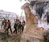 In this file photograph taken on December 6, 1992, Hindu fundamentalists attack the wall of the 16th century Babri Masjid in Ayodhya. AFP