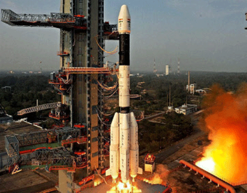 The long-awaited Indian manned space fight will face its first challenge in April when a more powerful version of the geosynchronous satellite launch vehicle (GSLV) will carry a human crew module into space to check if the module is capable of re-entering the Earth's atmosphere safely. PTI photo