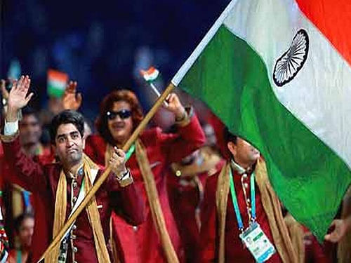 India will field a strong 224 member contingent, its second largest ever, in the Glasgow Commonwealth Games to be held from July 23 to August 3, with athletics forming the biggest squad of 41. PTI file photo