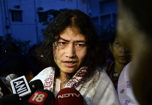 Despite her release from detention, Manipur's rights activist Irom Chanu Sharmila's family is apprehensive that she might have to go back to hospital as she cannot survive fasting without being force-fed through nose. Reuters photo