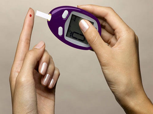 Diabetics may soon monitor their blood glucose levels without pricking themselves to draw blood as researchers have developed a way to use a laser to measure people's blood sugar. Reuters file photo. For representation purpose