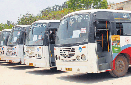 To clear the rush ahead of the Gowri-Ganesha festival and to help people reach their hometowns for the festival, 1,000 extra buses will ply between August 27 and 28 / Dh file photo