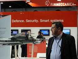 India today barred scam-tainted Italian defence firm Finmeccannica from participating in future tenders while deciding to carry out ongoing contracts with the group and its subsidiary AgustaWestland, more than a month after putting all deals on hold. Reuters photo