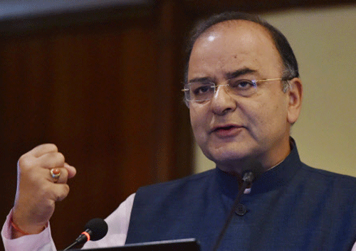 With GDP numbers showing an uptick, Finance Minister Arun Jaitley today said the economy is turning around, investor confidence is improving and inflation is moderating as a result of the recent government decisions to relax FDI norms and push manufacturing. PTI photo