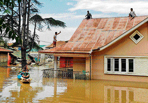 The Home Ministry on Monday instructed Jammu and Kashmir to send boats to state government officers' homes to get them on ground and also to put up a list of those rescued on a government website.