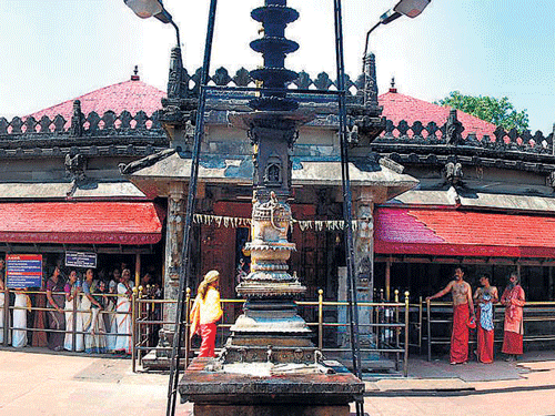Mookambika Temple in Kollur. photo by author