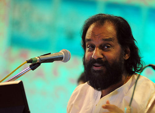 Celebrated singer K J Yesudas on Thursday spoke against women wearing jeans as it is  provocative and creates trouble for others. DH file photo