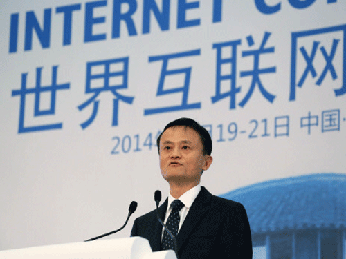 Chinese e-commerce giant AliBaba's founder and executive chairman Jack Ma Wednesday said he wanted to invest more in India. Reuters photo