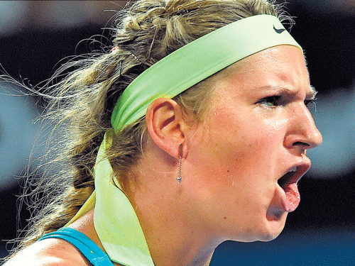 hope floats: Victoria Azarenka says she has recovered from the injuries that set her back, and is eager to challenge the big guns again.