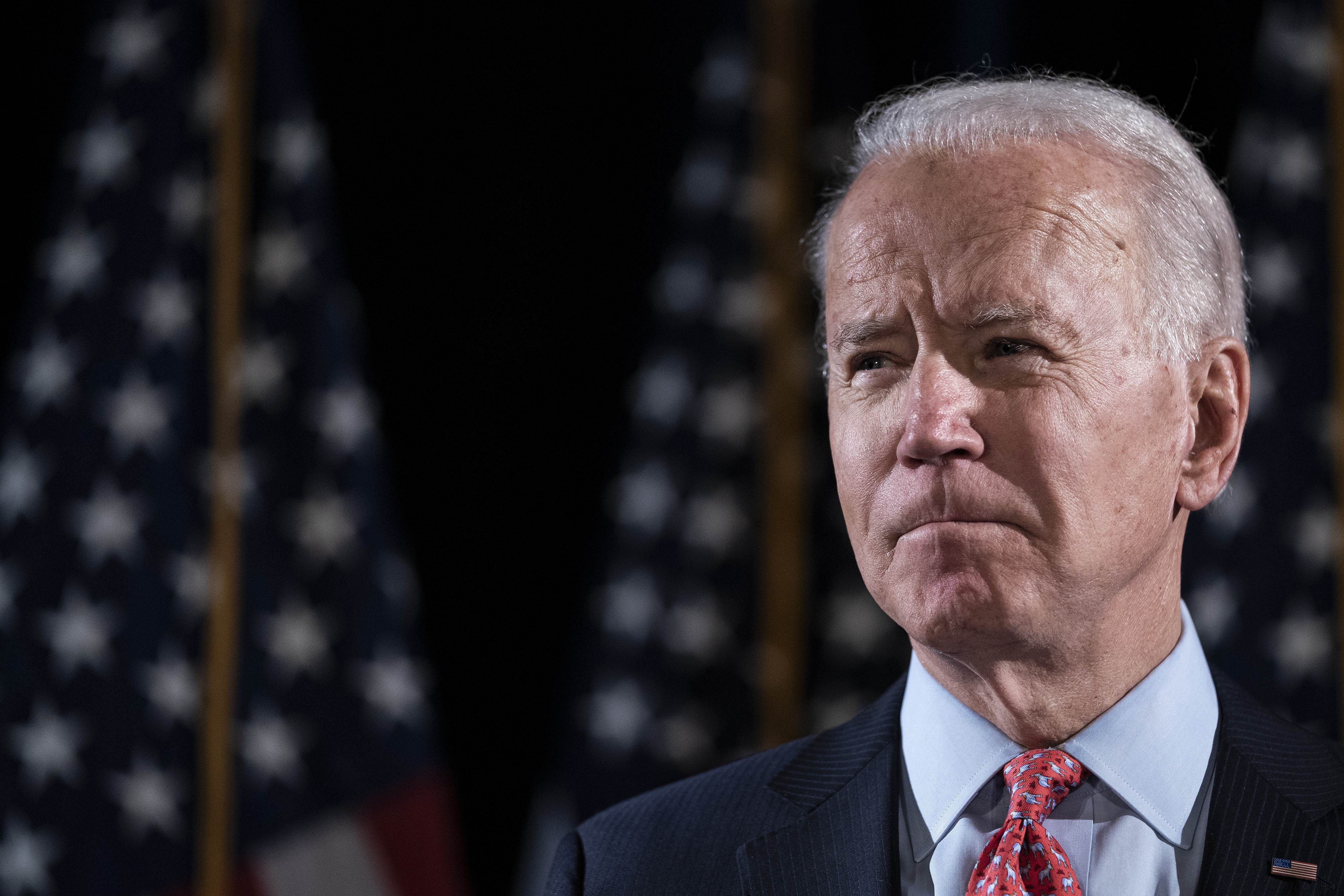 Democratic presidential candidate former Vice President Joe Biden, (Credit: AFP)