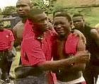 devastated A television grab shows Togo players reaction after their bus was attacked by terrorists on the way to Angola on Friday. Reuters