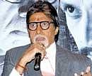 Actor Amitabh Bachchan at a press conference in Bangalore on Saturday. DH photo