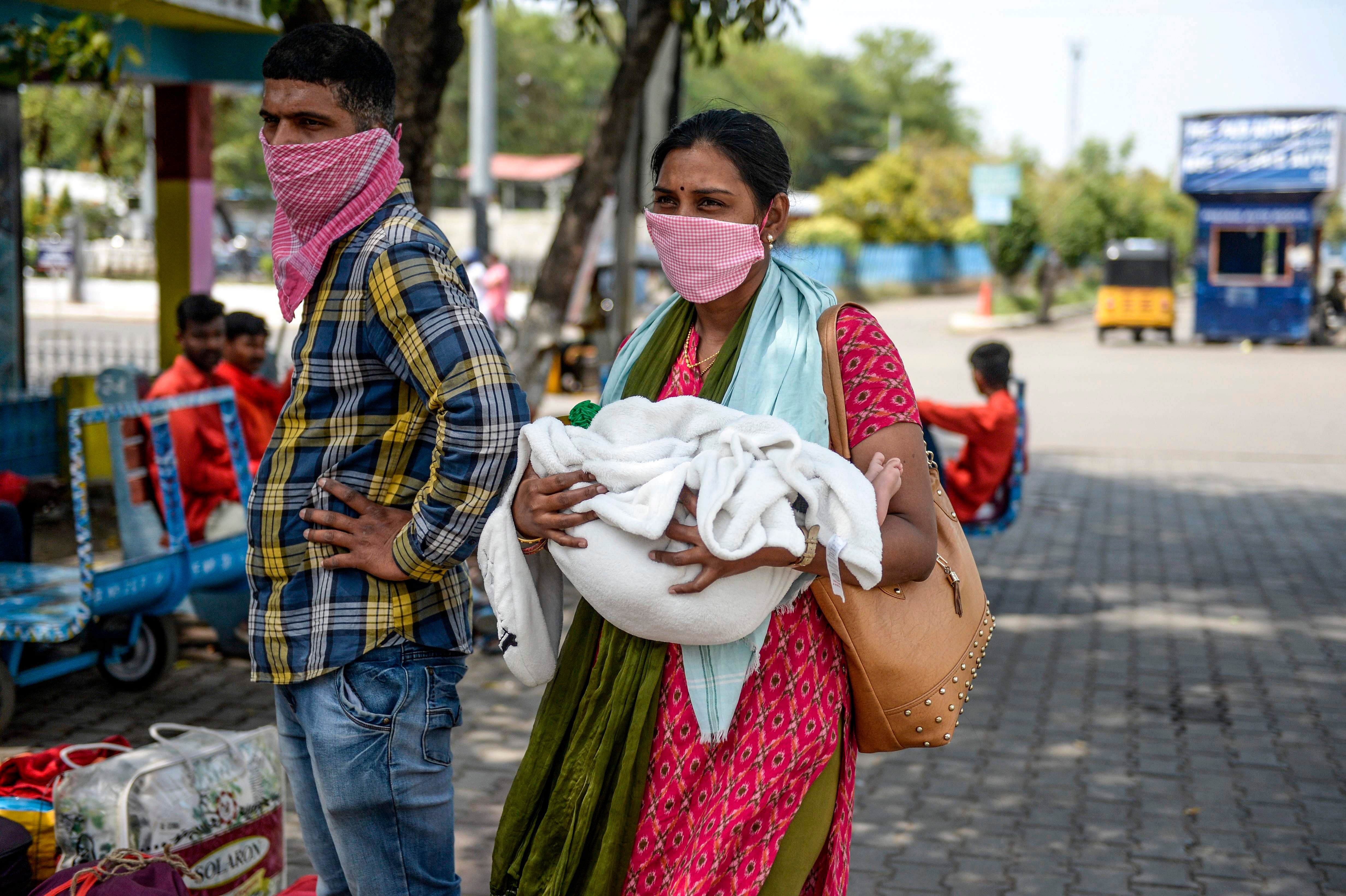 Actor Madhuri Dixit Nene said it was essential to follow the rules and be responsible. (Credit: AFP Photo)