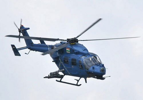 Dhruv Advanced Light Helicopters. DH file photo
