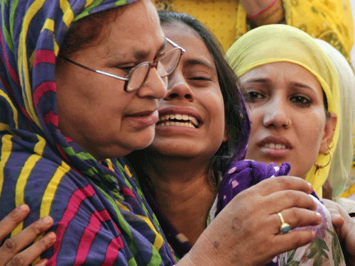 Akhlaq's family, reuters file photo