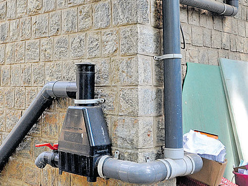 Rainwater harvesting structures have been installed in 55,578 buildings in the City. DH FILE PHOTO