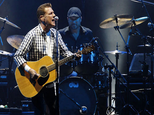 File photo of Glenn Frey of the 'The Eagles' performing at a concert in honour of Monaco's Prince Albert II and his fiancee Charlene Wittstock, Reuters file photo