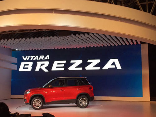 compact SUV 'Vitara Brezza, image:twitter