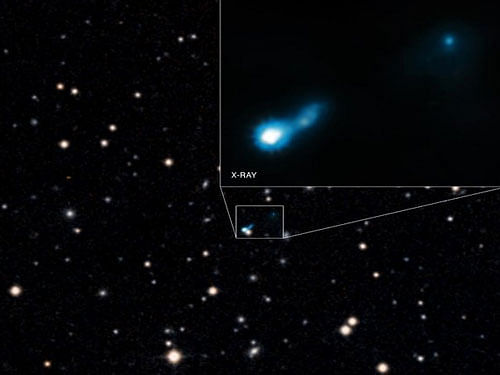supermassive black hole, Twitter:NASA