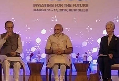 A memorandum of understanding (MoU) to set up the centre was signed by Finance Minister Arun Jaitley and IMF Managing Director Christine Lagarde here in presence of Prime Minister Narendra Modi.