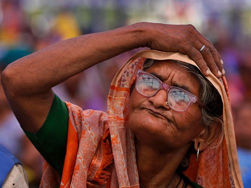 In India, older women account for 5.3 crore in comparison to 5.1 crore elderly men. The sex ratio among elderly population in 2011 is the highest at 1,033 since 1951. File photo