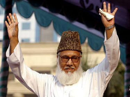 Jamaat-e-Islami  leader Motiur Rahman Nizami. Reuters file photo