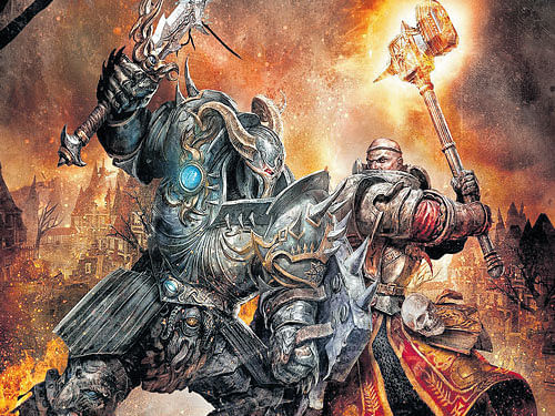 Warhammer, a blend of  strategy and high fantasy