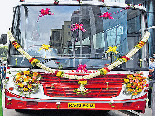 BMTC&#8200;rolls out 135 biodiesel buses