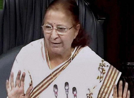 In the resolution read out by Speaker Sumitra Mahajan, the House appealed to all sections of the society in Jammu and Kashmir to restore the confidence among the people in general and youth in particular. PTI file photo