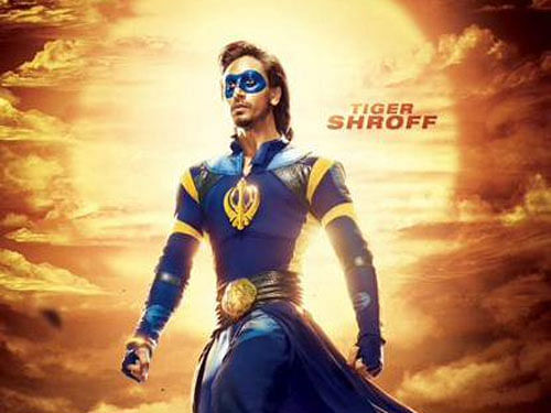 Lead actor Tiger Shroff dances and moves pretty well. It is in the acting department that he falls way short of the intensity needed to make the titular character work. Movie poster