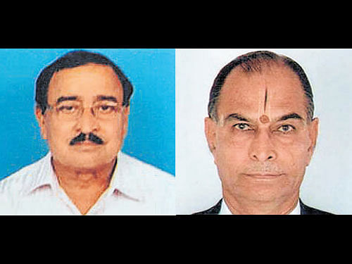 VP Uddihal and  Captain Raja Rao