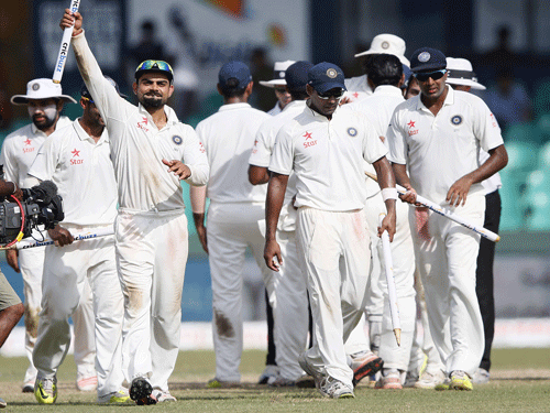 The series already in their pocket and the number one ranking cemented, a dominant India go into the third Test against New Zealand here tomorrow, aiming yet another clean sweep of a Test rubber at home. Reuters file photo